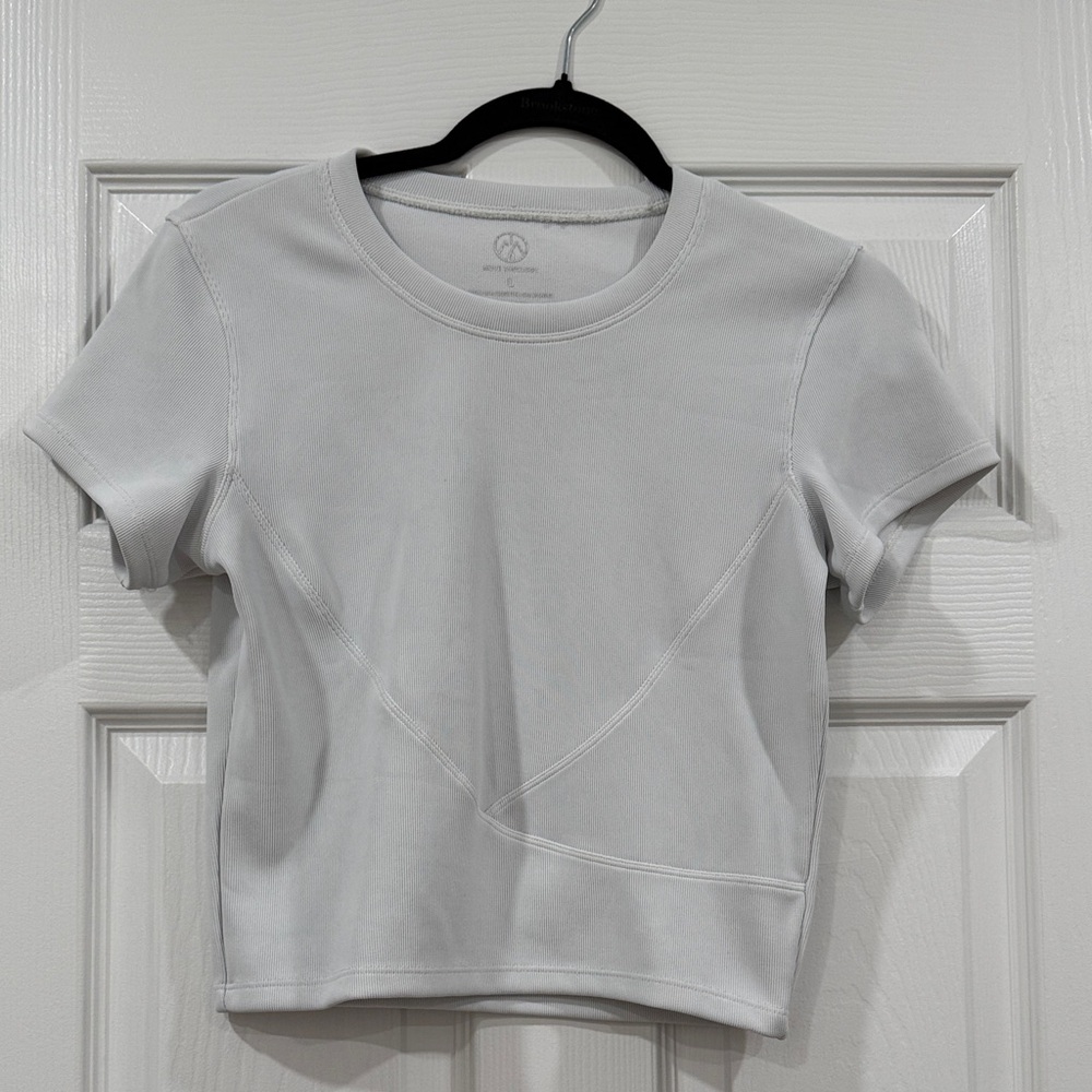 Women's Move Theology Ribbed Crop Top